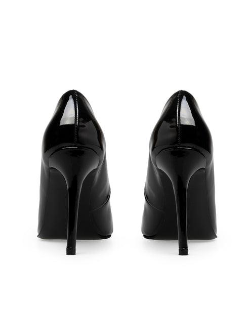 Zapatilla Tacón Negra Básica 79009